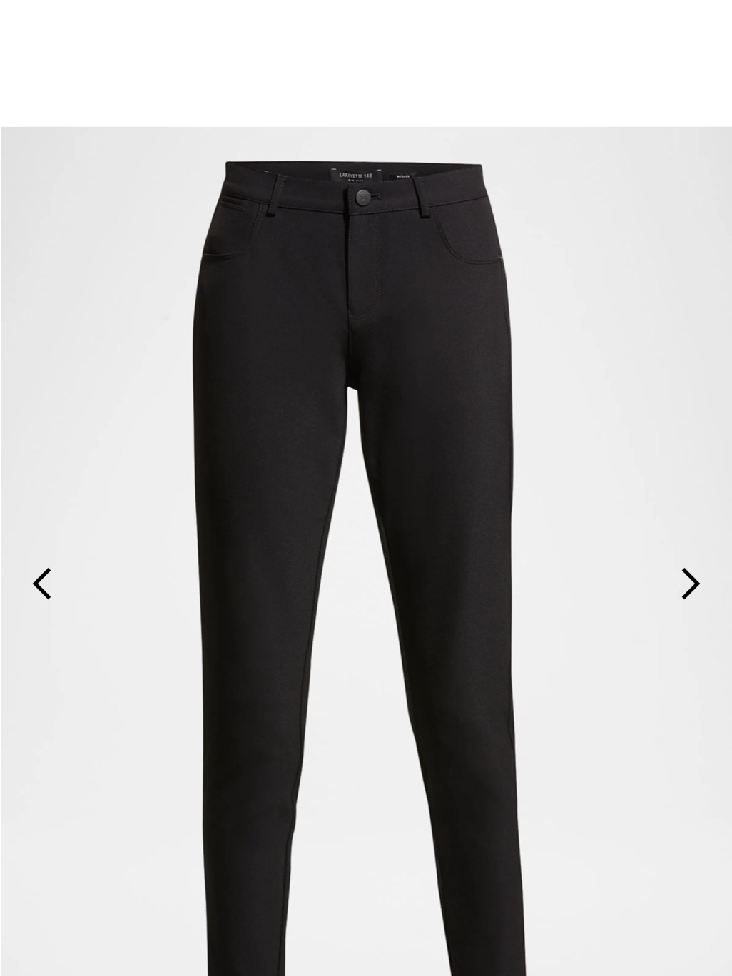 Lafayette 148 New York Black Mercer Pants Nwt
